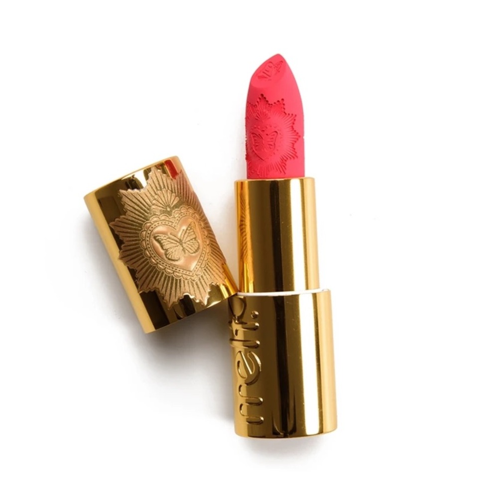 Melt Cosmetics Besos Lipstick Ultra Matte Hot Pink Coral NEW IN BOX
